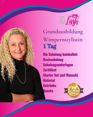 Basis Schulung Wimpernverlängerung - 1 Tag € 799
