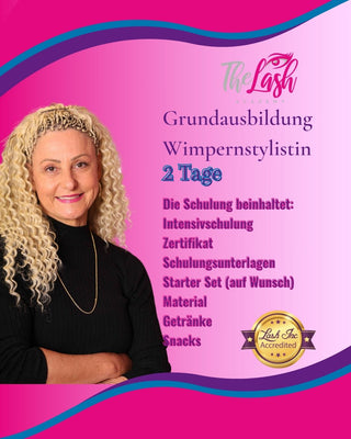 Masterclass Classic 1 : 1 Wimpernverlängerung - 2 Tage €1299