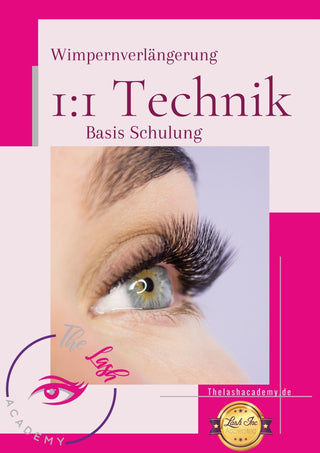 Masterclass Classic 1 : 1 Wimpernverlängerung - 2 Tage €1299